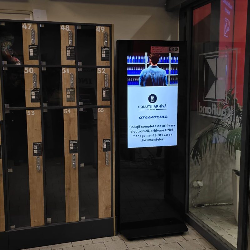 Reteaua Digitala DOOH Indoor - KAUFLAND | Craiova 1Mai