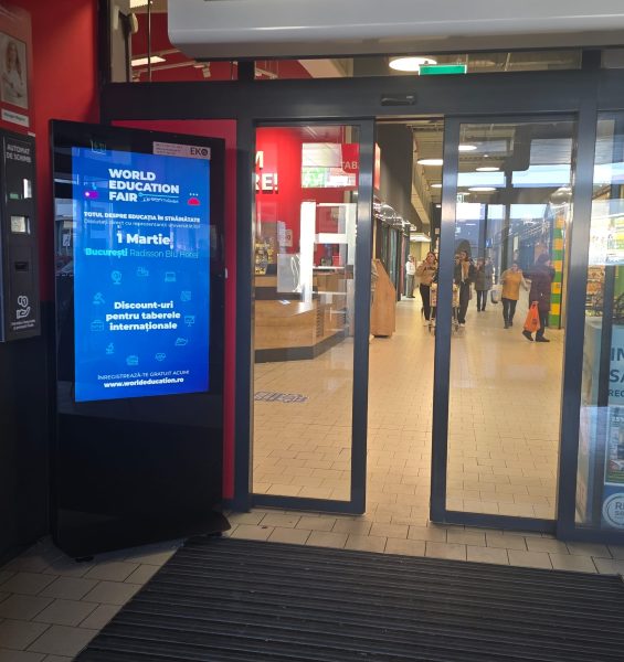 Reteaua Digitala DOOH Indoor - KAUFLAND | Râmnicu Vâlcea – Str. Gib Mihăescu Reteaua Digitala DOOH Indoor - KAUFLAND | Râmnicu Vâlcea – Str. Gib Mihăescu