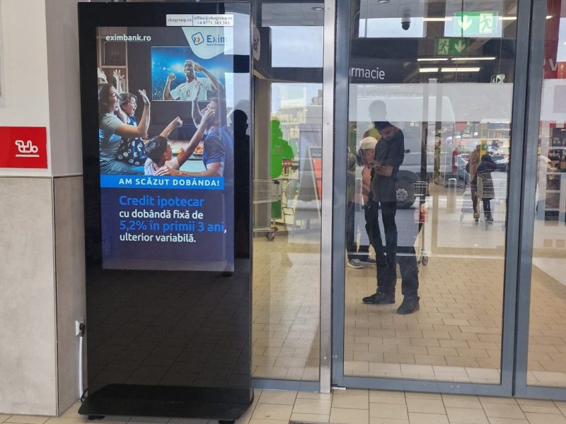 Reteaua Digitala DOOH Indoor - KAUFLAND | Brasov Bartolomeu
